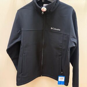 Columbia Men's Black Softshell Bowen Lake II Jacket